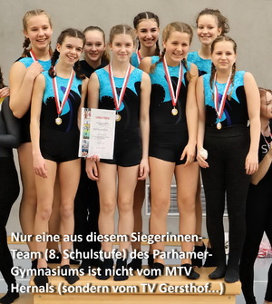 15 goldene MTV-Hernalserinnen bei der Wiener Turn10-Schulmeisterschaft!